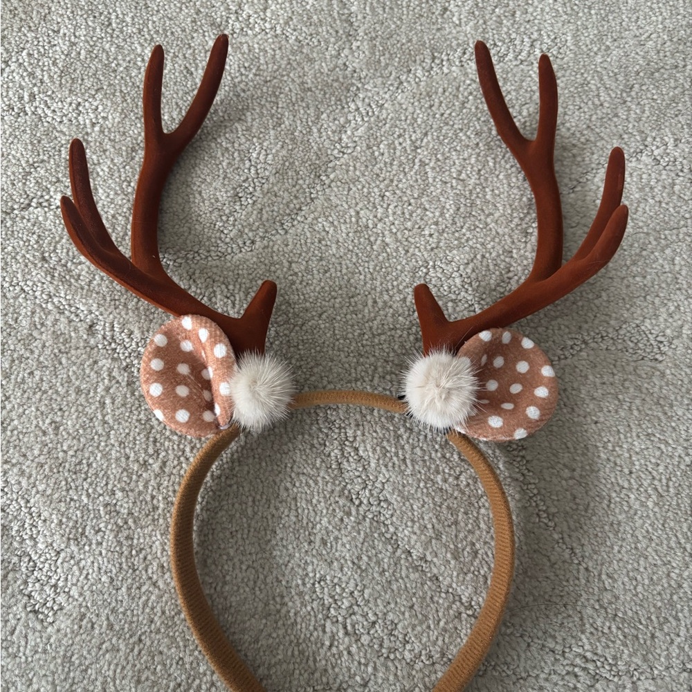 Amazon Brown Reindeer Antler Headband